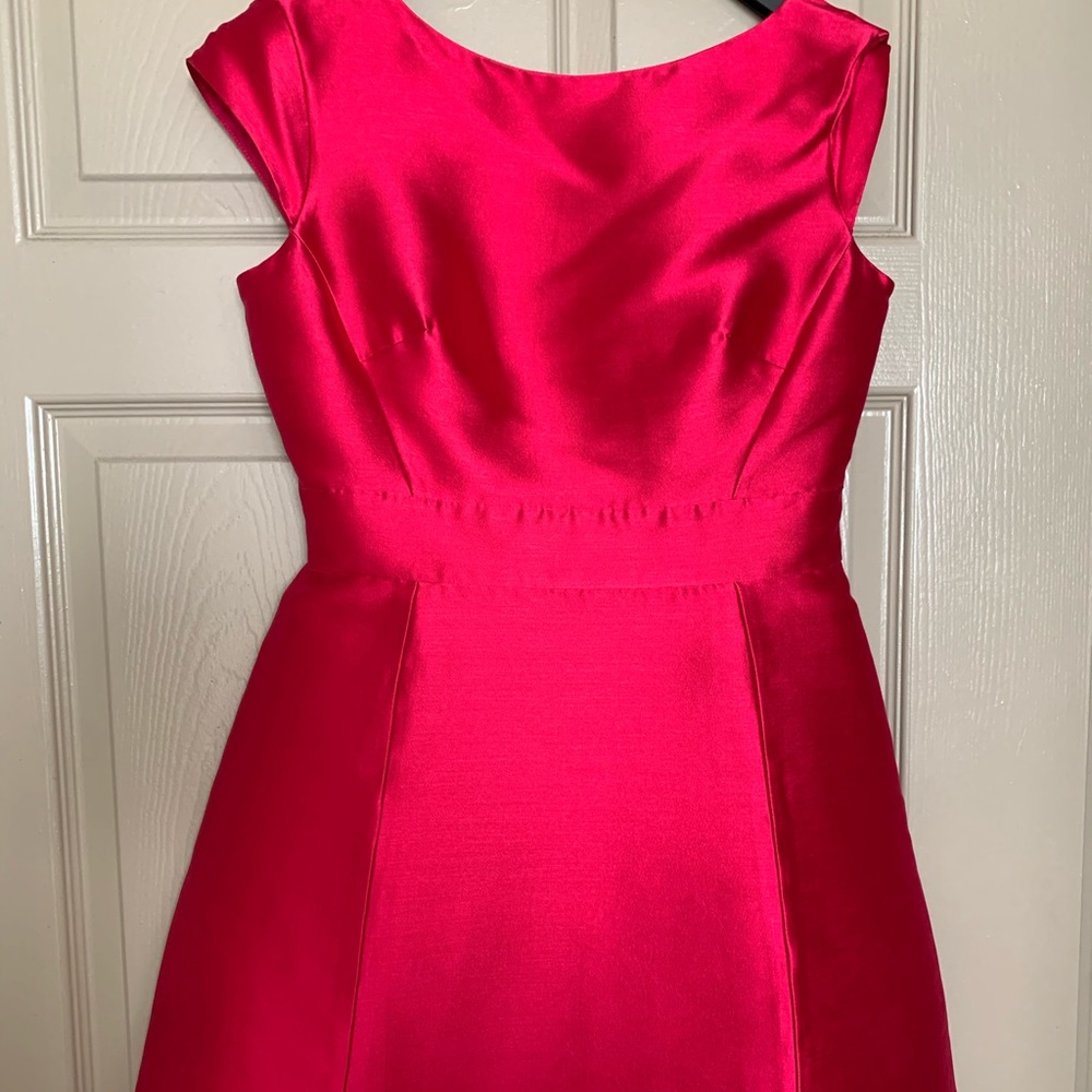 Kate Spade fuchsia cocktail dress